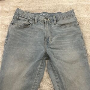 Old Navy Men's Slim Straight Jeans in Light Blue